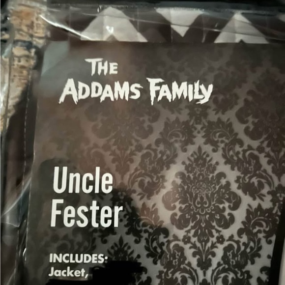 Spirit Uncle Fester Costume - Black - Picture 2 of 5